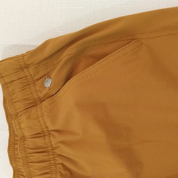 Mustard color cargo joggers from calia brand - Picture 3 of 7